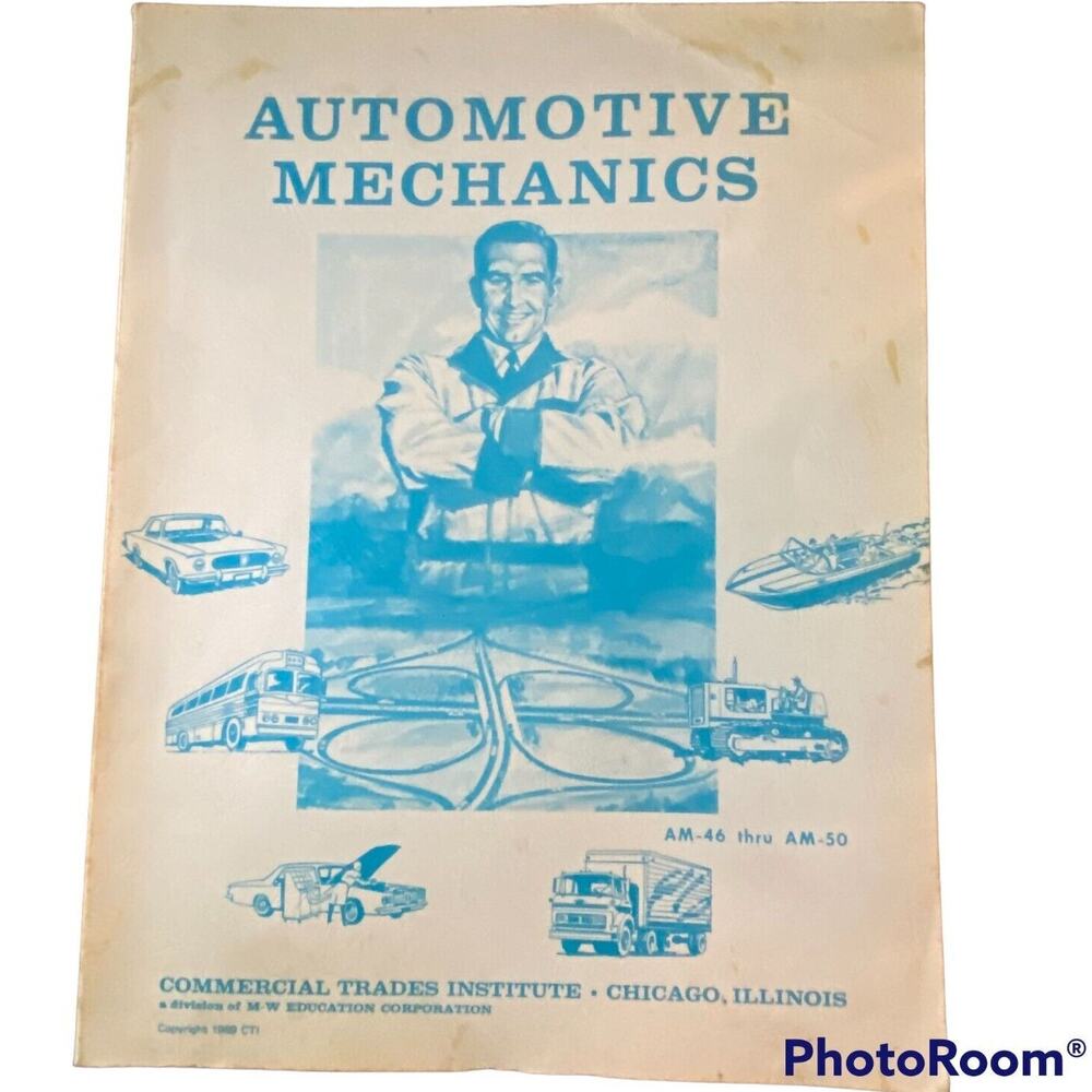 Vtg Automotive Mechanics Commercial Trade Institute AM 46 to 50 Universal Joints